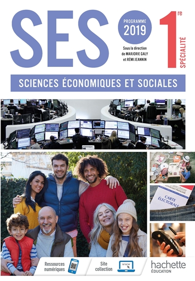 Sciences économiques et sociales 1re spécialité : programme 2019