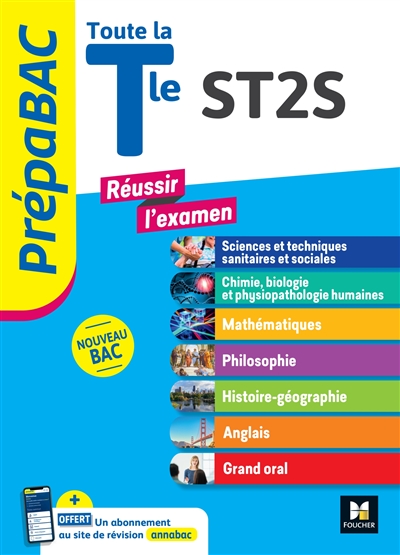 Toute la terminale ST2S : nouveau bac