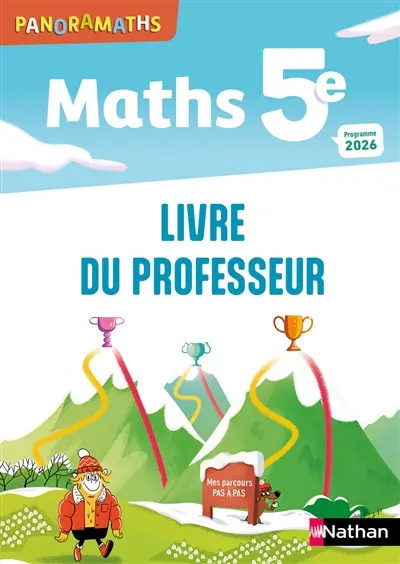 Maths 5e : livre du professeur : programme 2026