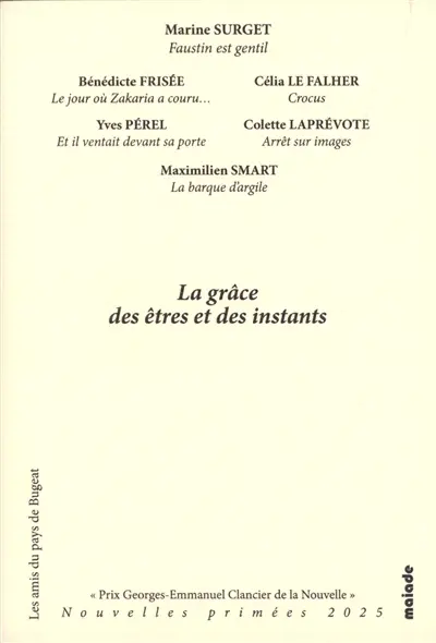 La grâce des êtres et des instants