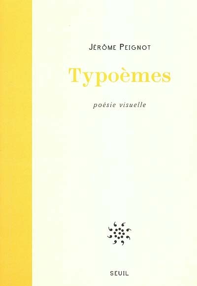 Typoèmes poésie visuelle