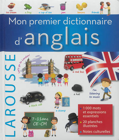 mon premier dictionnaire d'anglais