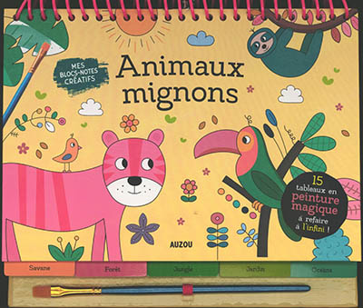 animaux mignons : mes blocs-notes créatifs