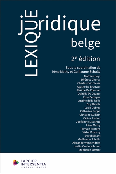 Lexique juridique belge