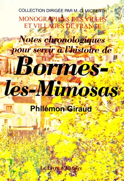 Notes chronologiques pour...