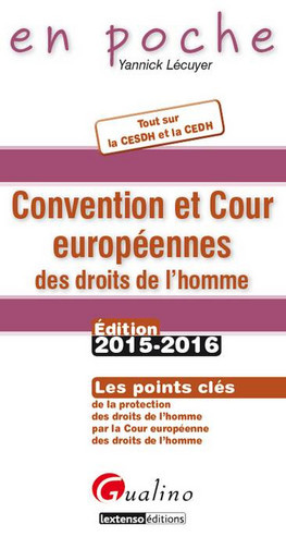 Convention et Cour européennes des droits de l'homme : les points clés de la protection des droits de l'homme par la Cour européenne des droits de l'homme