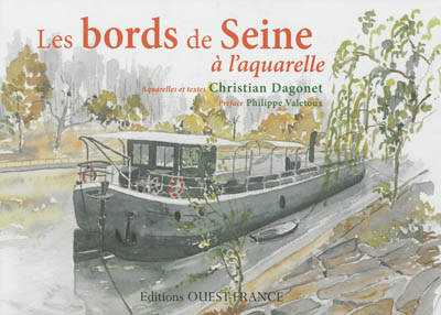 Les bords de Seine à l'aquarelle