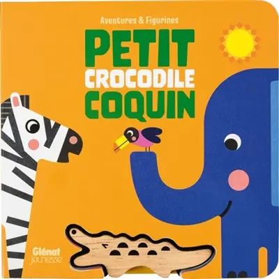 Petit crocodile coquin