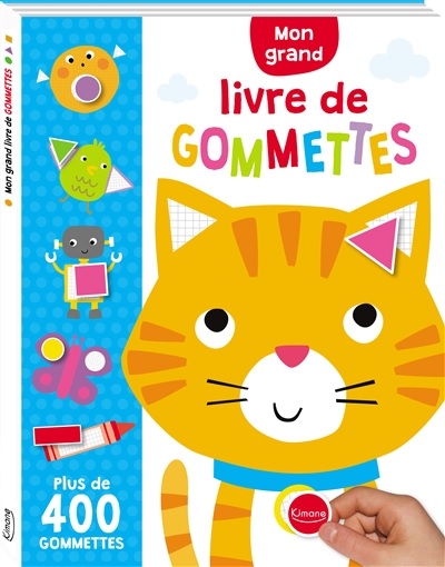 mon grand livre de gommettes : plus de 400 gommettes