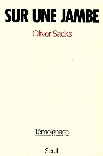 Sur une jambe