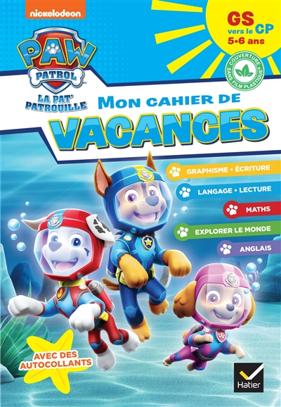 Mon cahier de vacances Pat'...