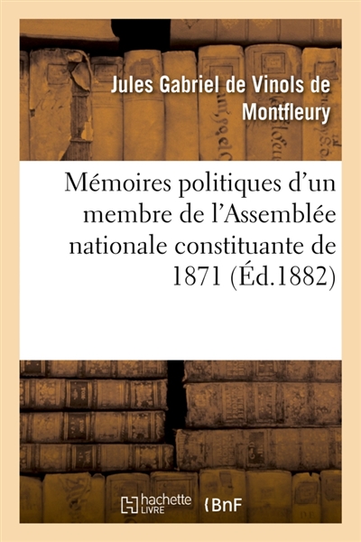 Mémoires politiques d'un...