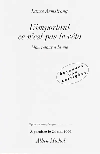 Il n'y a pas que le vélo dans la vie