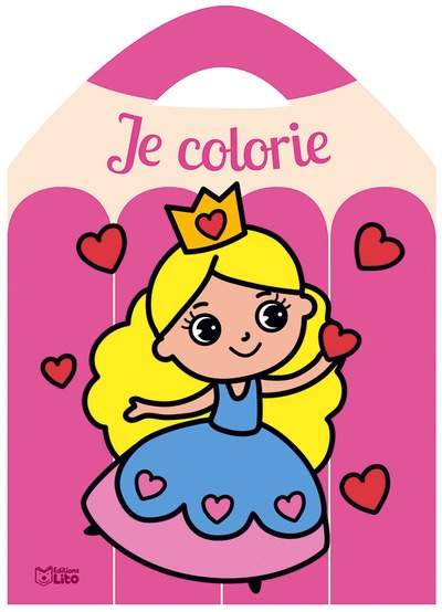 je colorie : la princesse