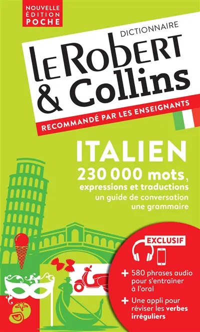 Le Robert & Collins italien poche : français-italien, italien-français Le Robert & Collins italien poche : français-italien, italien-français