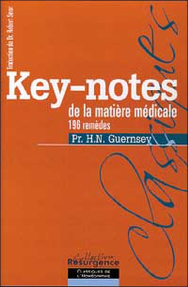 Key-notes de la matière médicale : 196 remèdes