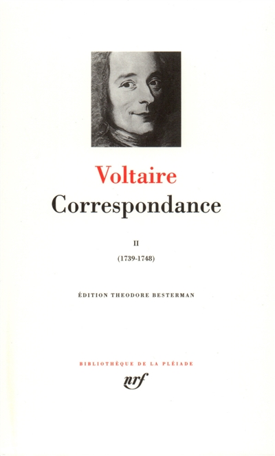 correspondance. vol. 2. janvier 1739-décembre 1748