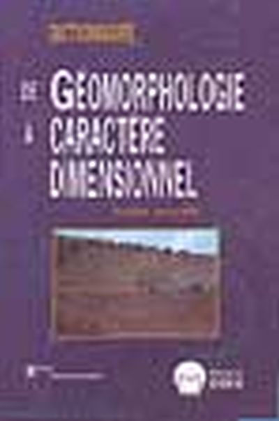 Dictionnaire de géomorphologie à caractère dimensionnel