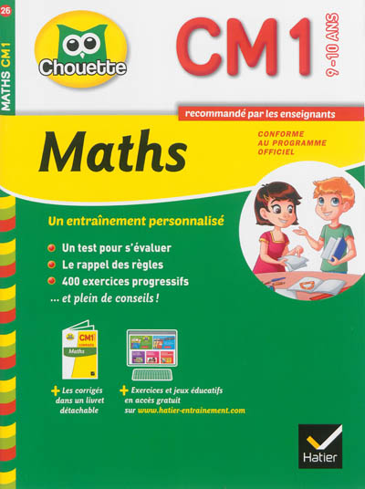 Maths CM1, 9-10 ans