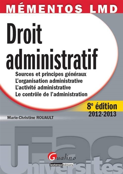 Droit administratif :...
