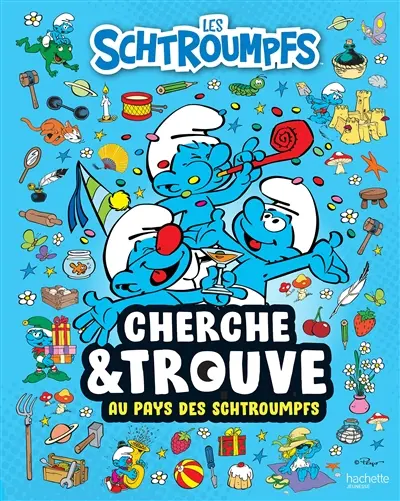Les Schtroumpfs : cherche & trouve au pays des Schtroumpfs