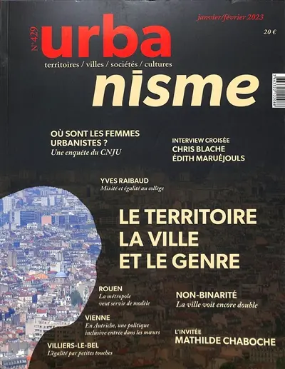 Urbanisme, n° 429. Le territoire, la ville et le genre