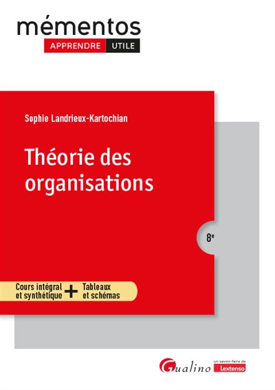 Théorie des organisations :...