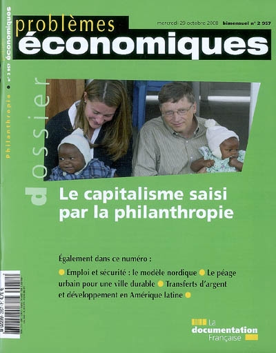 Problèmes économiques, n° 2957. Le capitalisme saisi par la philanthropie