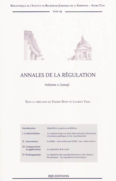 Annales de la régulation. Vol. 2. 2009