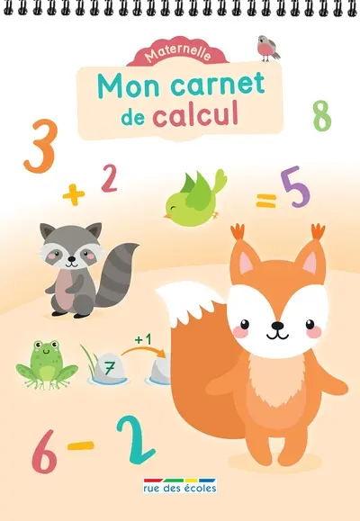 Mon carnet de calcul, maternelle