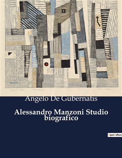 Alessandro Manzoni Studio biografico