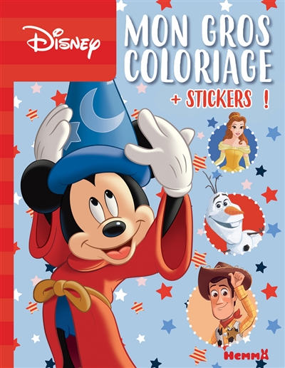 Disney : mon gros coloriage + stickers ! : Mickey