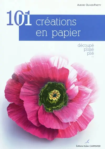 101 créations en papier : découpé, plissé, plié...