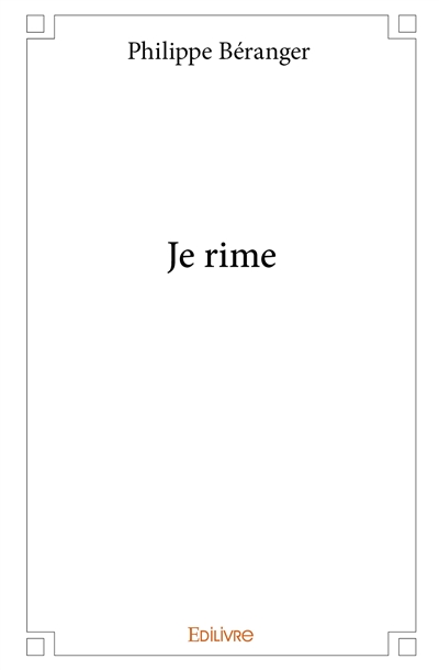 Je rime
