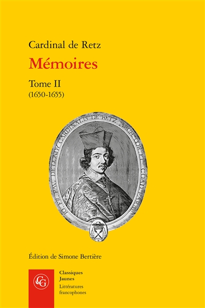 Mémoires. Vol. 2. 1650-1655