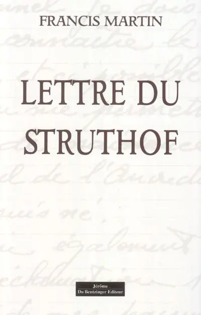 Lettre du Struthof