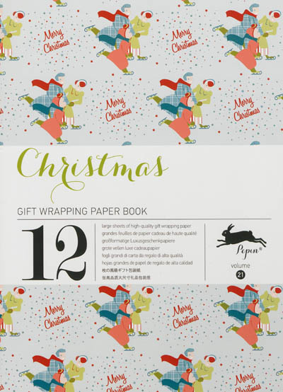 Gift wrapping paper book. Vol. 21. Christmas