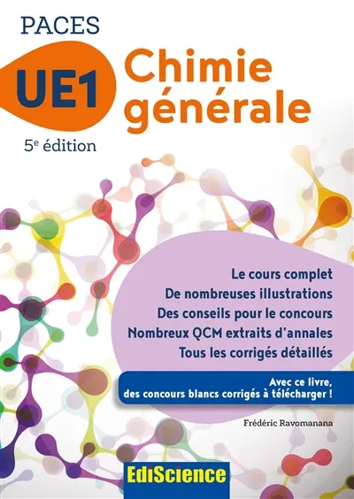 Chimie générale UE1, Paces