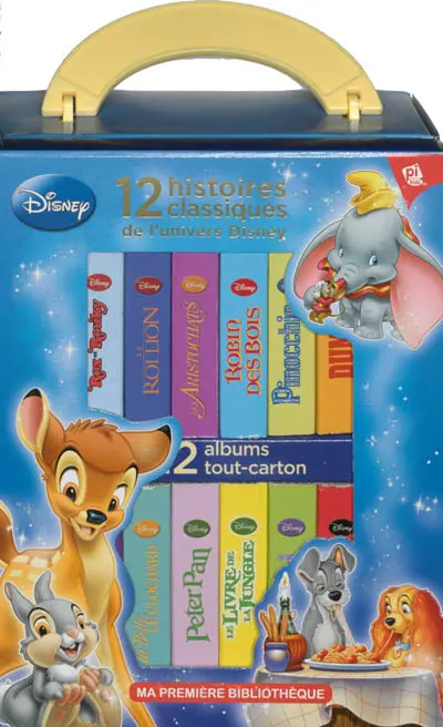 12 histoires classiques de l'univers Disney