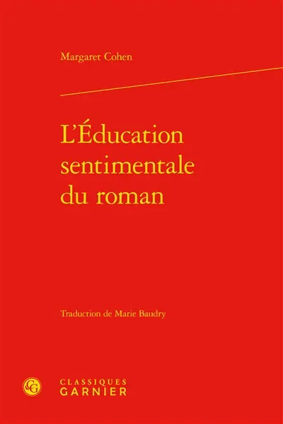 L'éducation sentimentale du roman