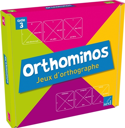 Orthominos : jeux d'orthographe