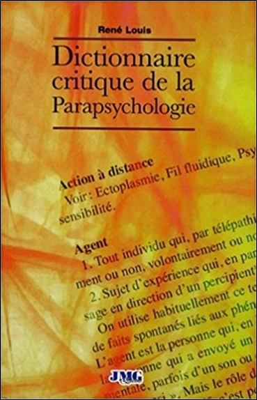 Dictionnaire critique de la parapsychologie