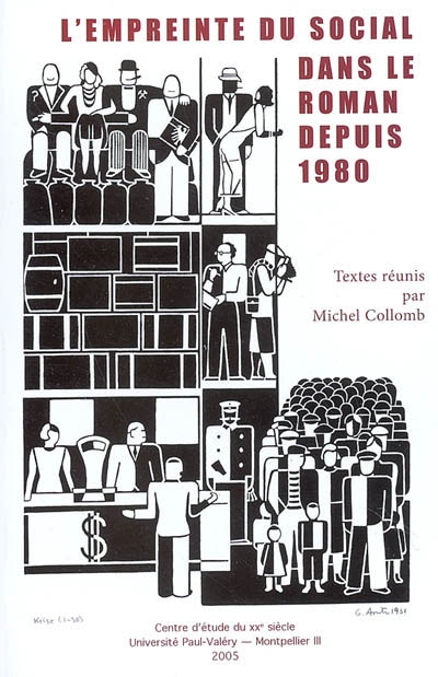 L'empreinte du social dans le roman depuis 1980