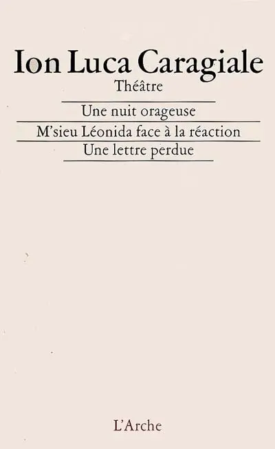 Une nuit orageuse. M'sieu Léonida face à la réaction. Une lettre perdue