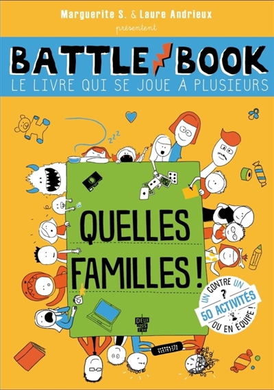 Battle book, le livre qui se joue à plusieurs : quelles familles !
