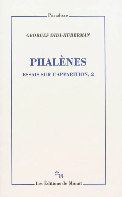 Essais sur l'apparition. Vol. 2. Phalènes
