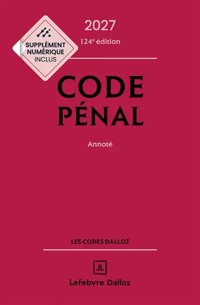 Code pénal 2027, annoté