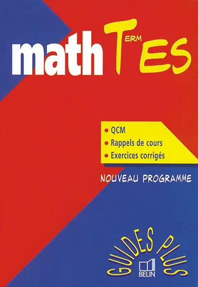 Maths terminale ES