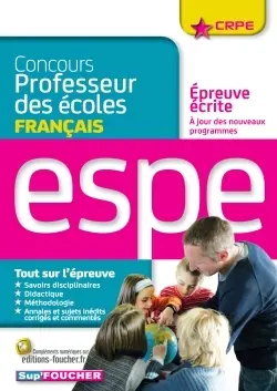 Concours professeur des écoles : épreuve écrite de français : ESPE
