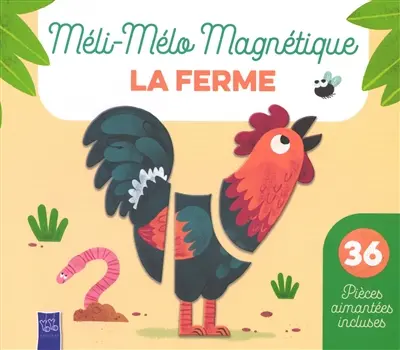 La ferme : 36 pièces aimantées incluses